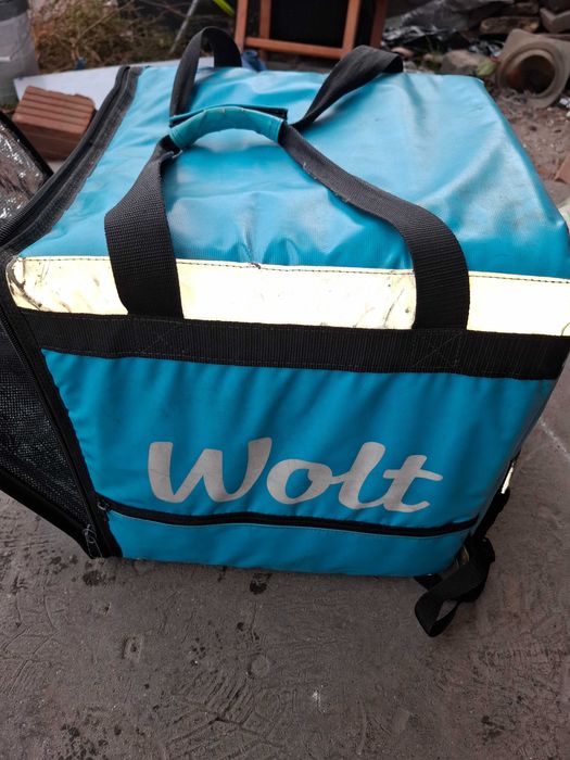 Torba termiczna plecak Wolt uber eats glovo bolt