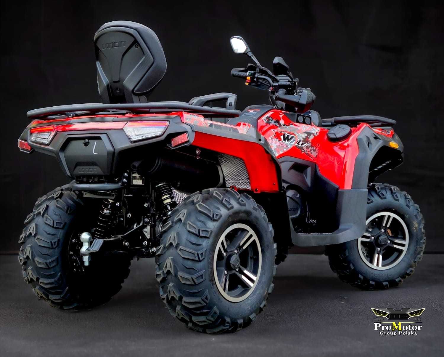 LONCIN XWOLF 550L EPS //  kufer pług / wspomaganie / ProMotor / 2024 /