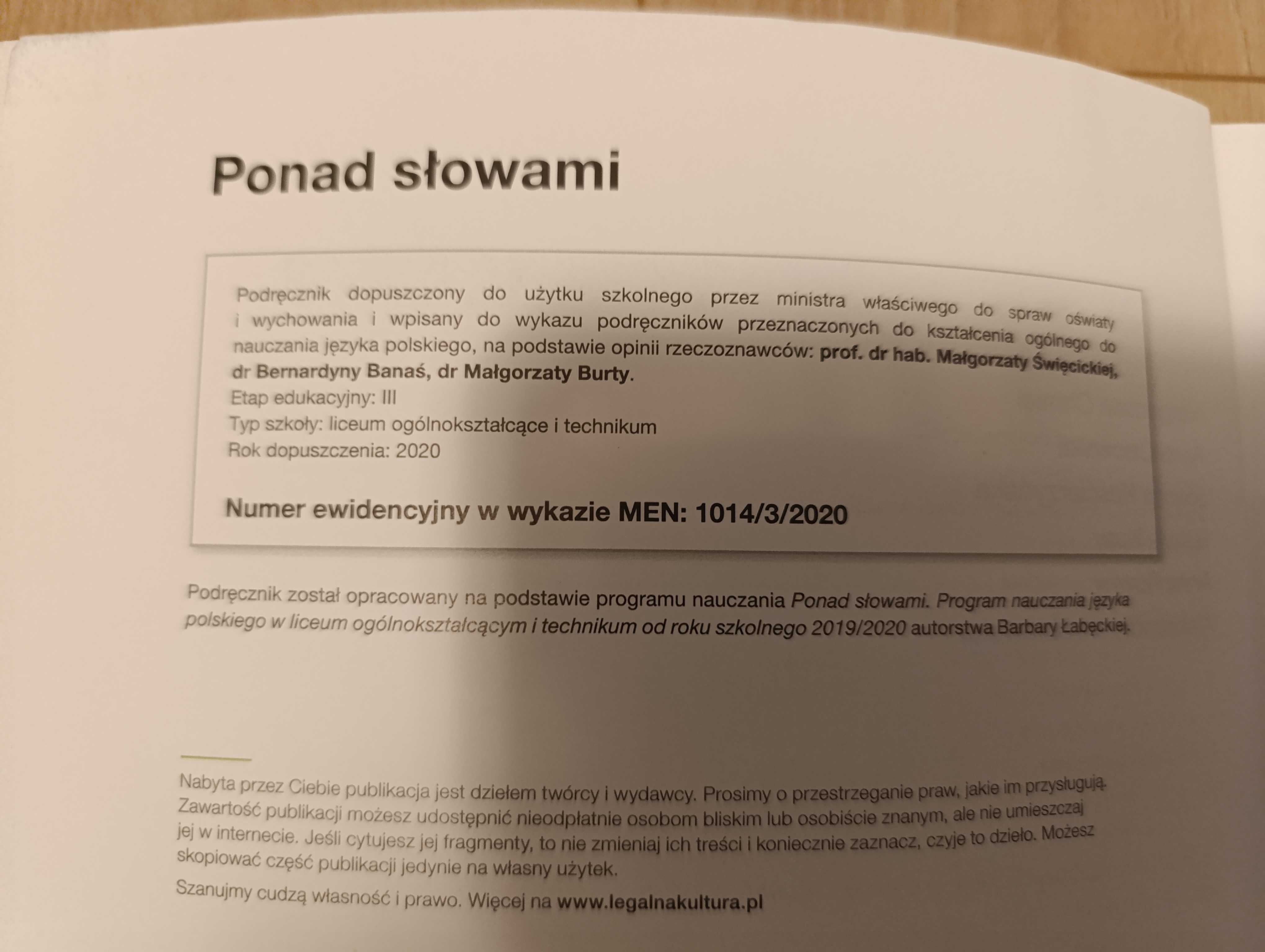 Ponad słowami 2 cz. 1 i 2