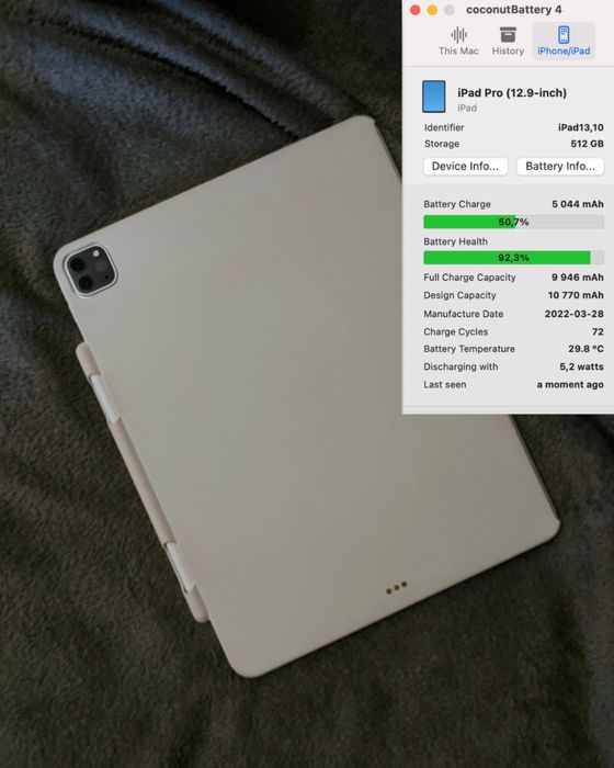 iPad Pro M1 12,9 5 gen покоління 512 гб окремо pencil 2 Magic Keyboard