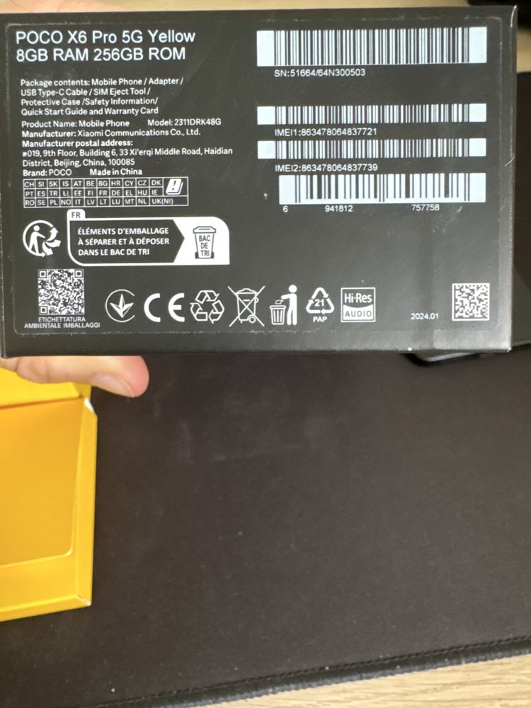 Poco x6 pro w dobrym stanie
