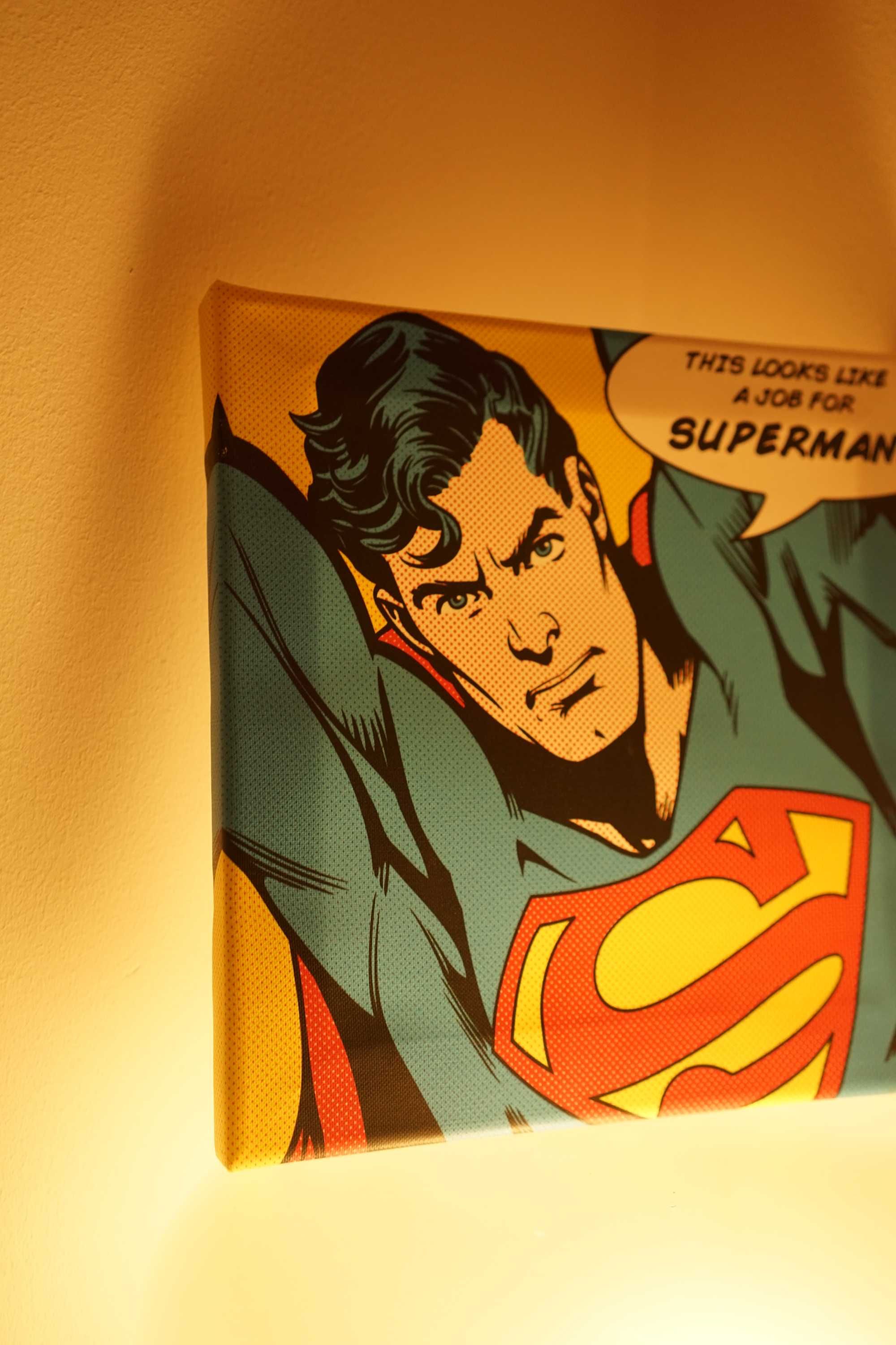 obrazek/grafika superman wymiary 24,5x24,5