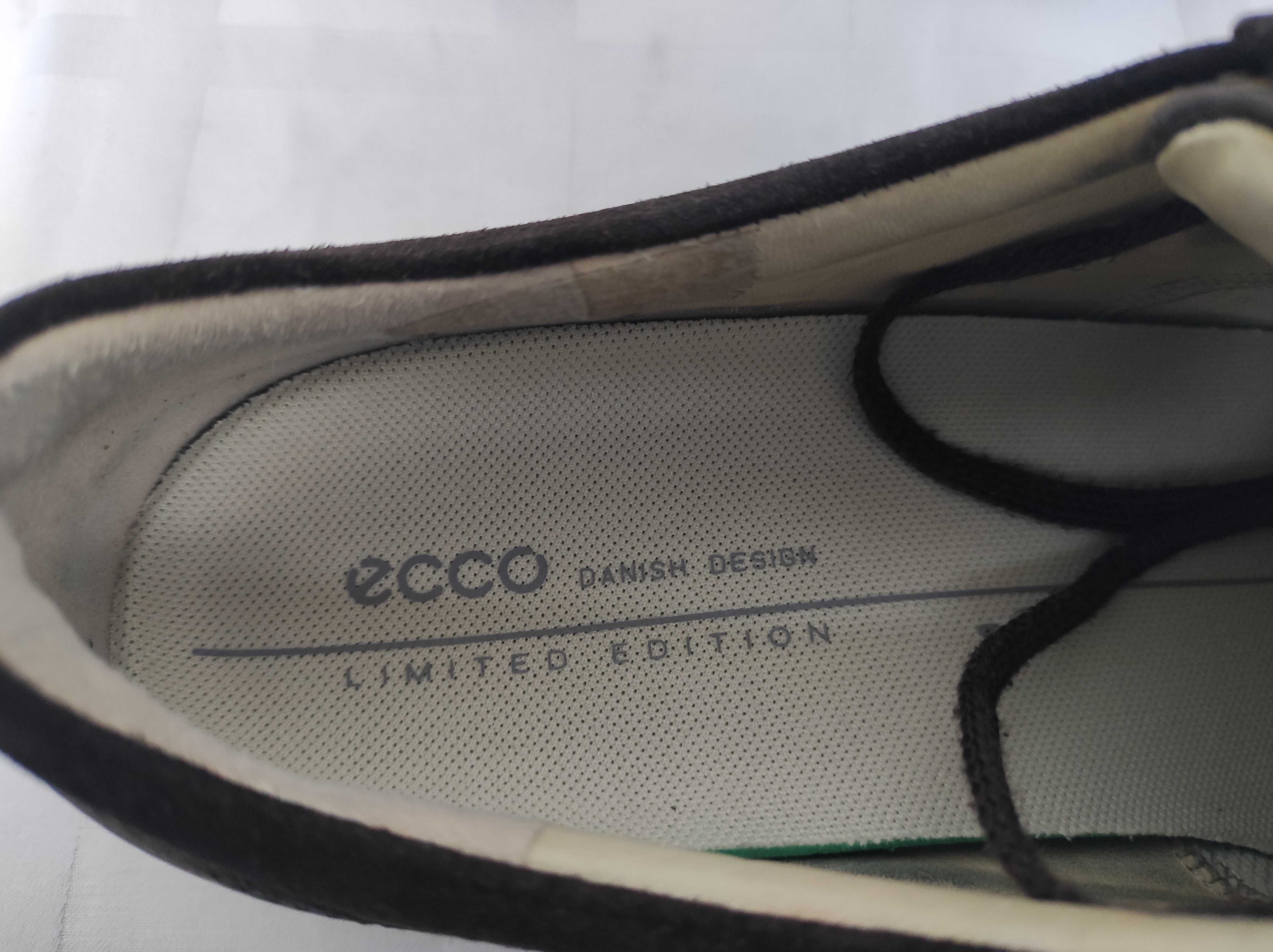 Туфли мокасини кожанние Ecco Danish design р.39