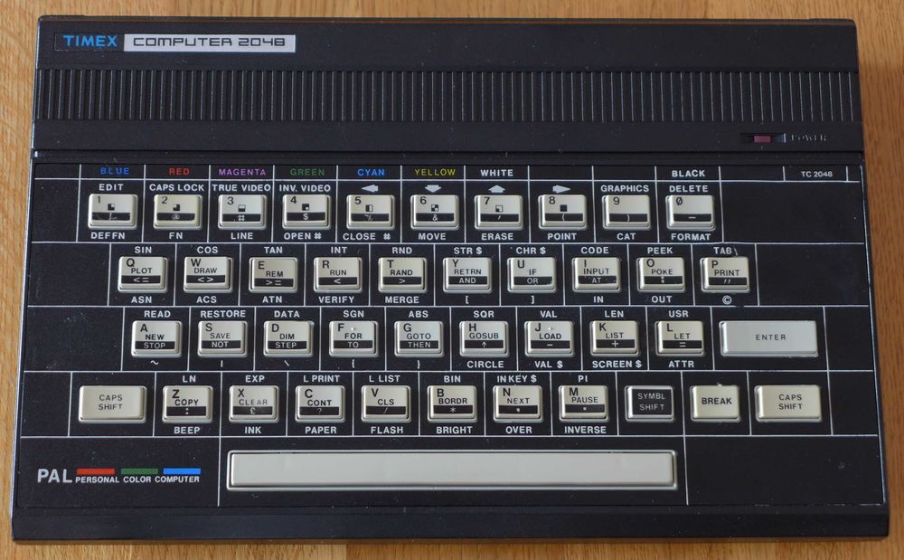 Timex 2048 RGB !!! Idealny, 1 na 1000 ! Kompatybilny z ZX Spectrum