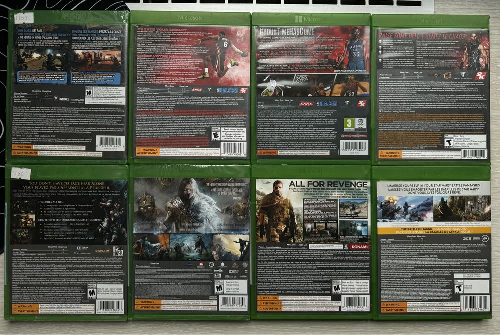 Игры PlayStation 4, Xbox 360/One/Series X, Nintendo DS, 3DS