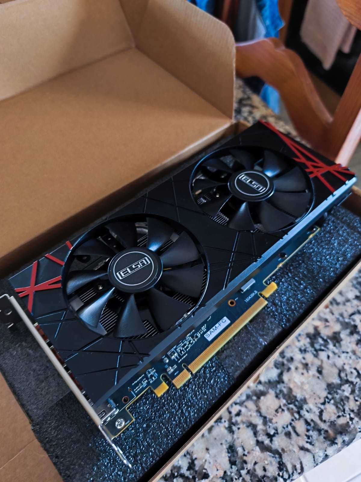 Placa Gráfica AMD RX 580 DDR5 8G - NOVA