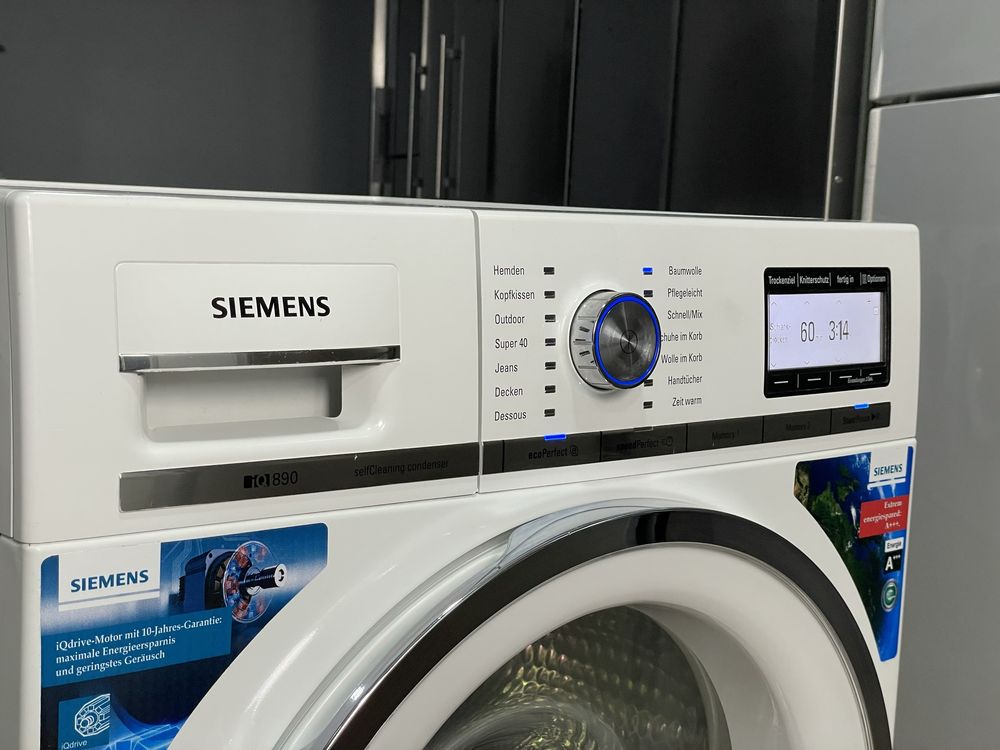 ТОПОВА Сушильна машина Siemens iQ890 ІДЕАЛЬНИЙ стан Тепловий насос