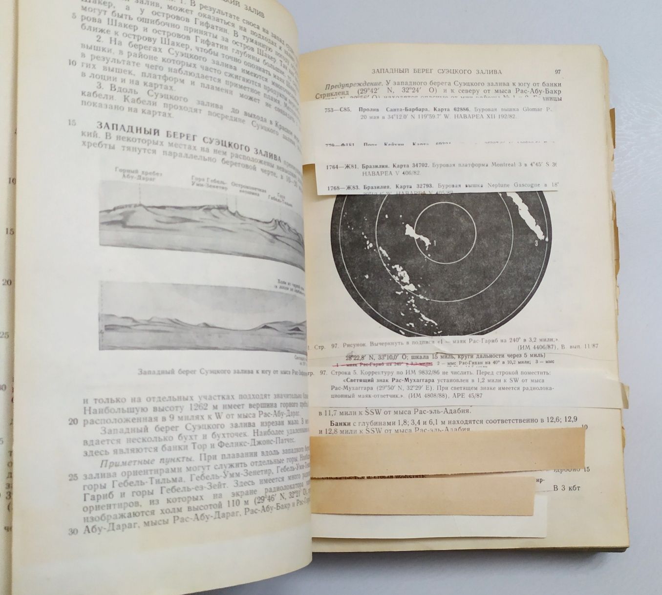 ЛОЦИЯ Красного моря и Аденского залива 1977 Египет Сокотра яхтинг яхта
