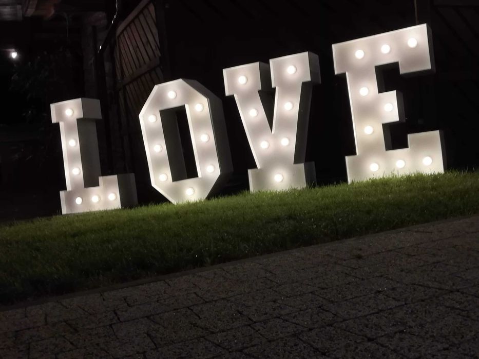 Barman na wesele - Mobilny drink bar - Taniech w chmurach - Napis LOVE