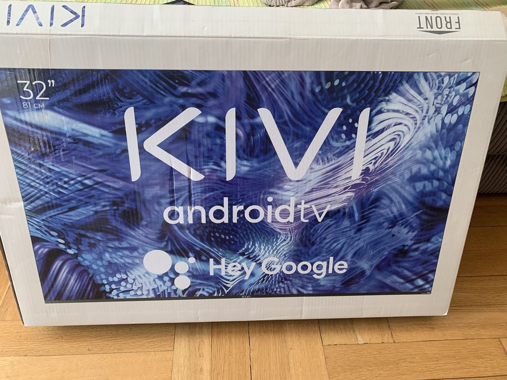 Telewizor KIVI 32’’ android tv,nowy 5 lat gwarancjii