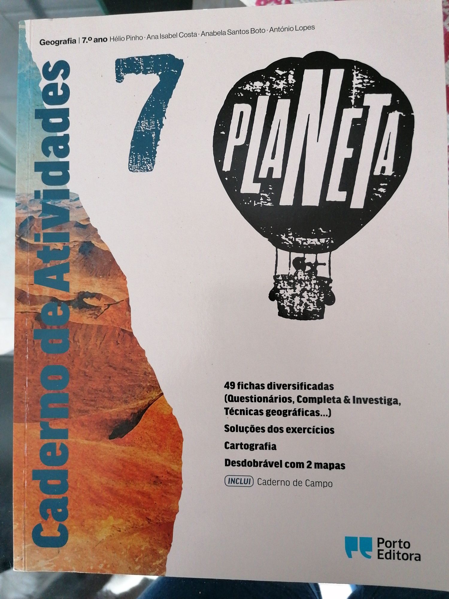 Livro de fichas 7 ano Geografia