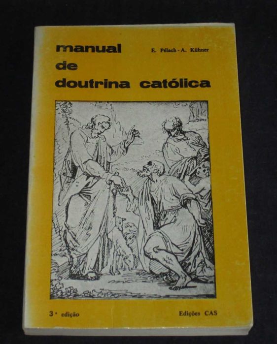 Livro Manual de Doutrina Católica 3ª edição 1982
