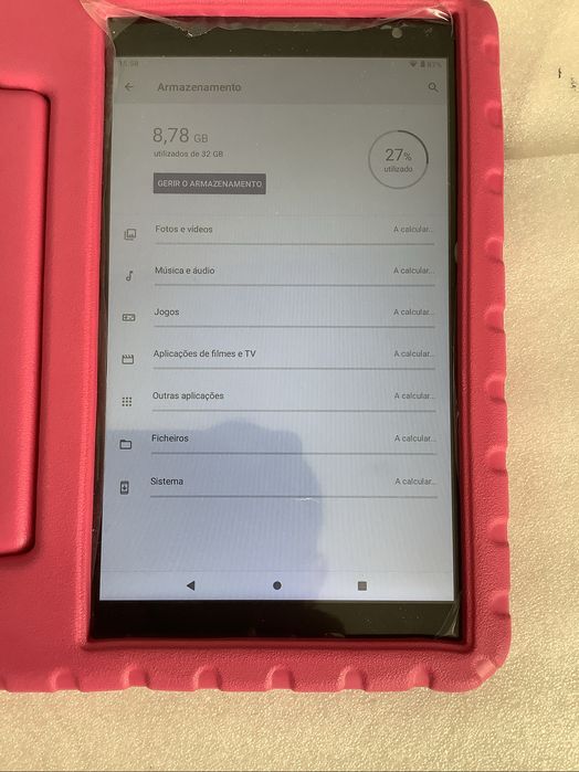 Tablet 8 polegadas para crianca