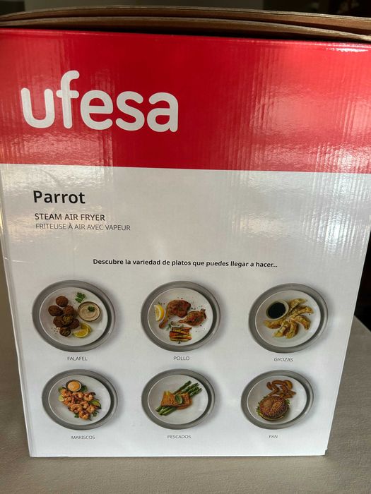 Air Fryer NOVA SELADA com plásticos Ufesa