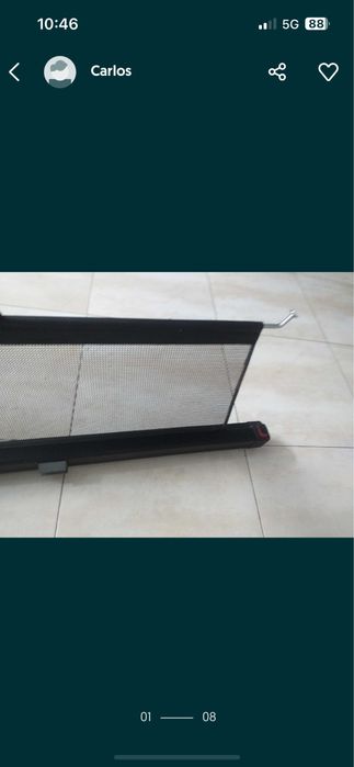 Rede divisoria mala carrinha vw passat b6 mais jante ferro com pneu