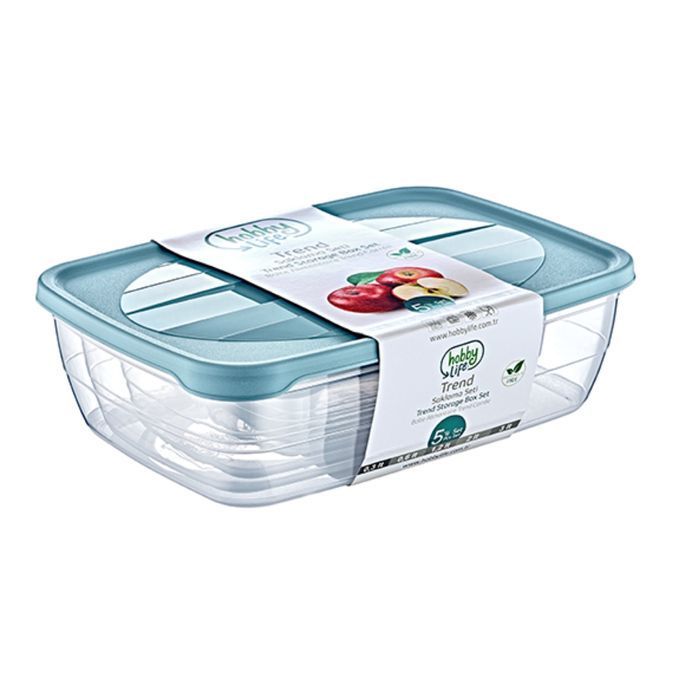 pojemnik prostokątny trend box 1,2l