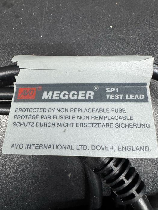 AVO Megger SP1 Test Lead Insulation