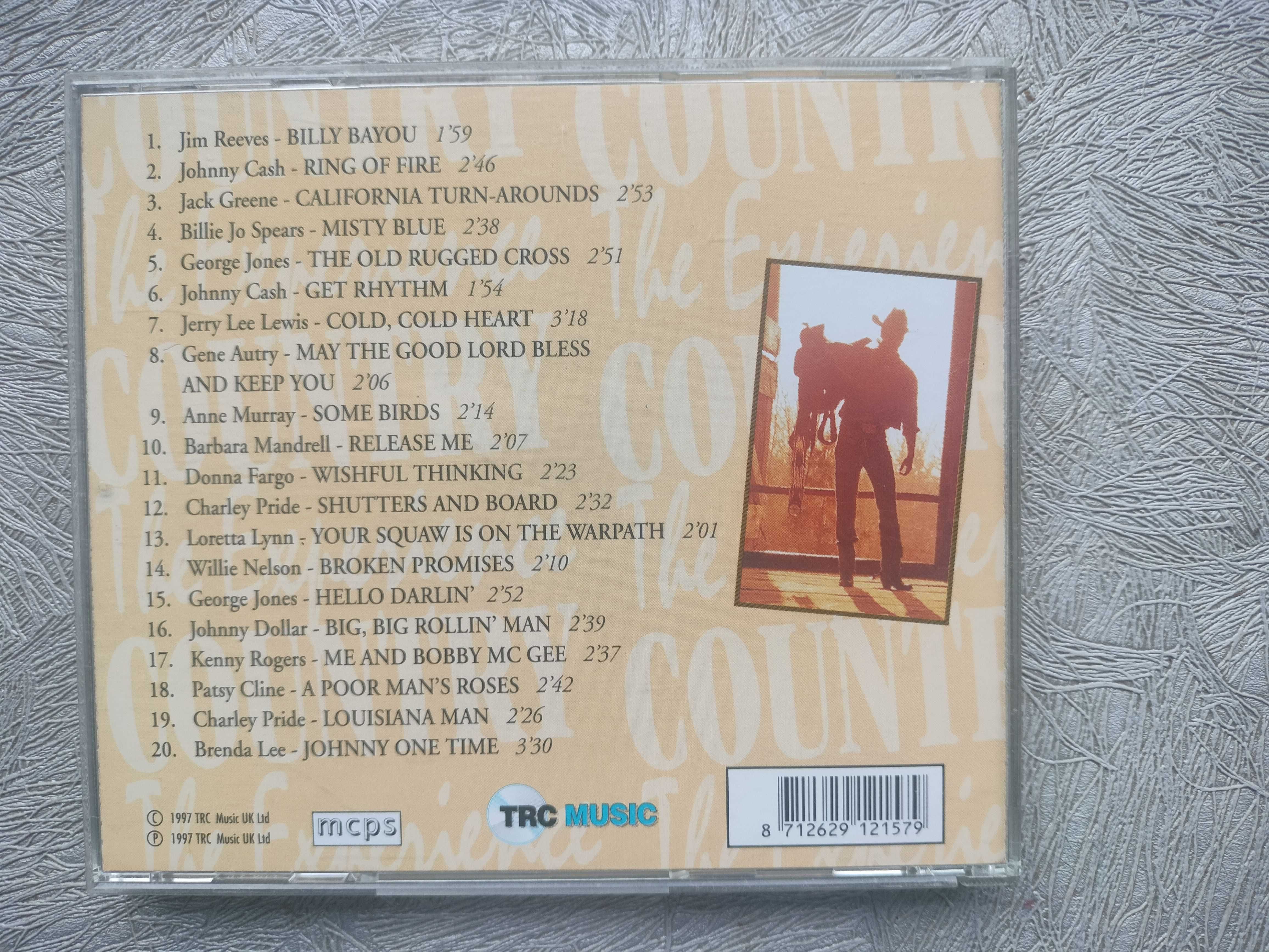 Składanka country CD Johnny Cash Kenny Rogers Brenda Lee Patsy Cline