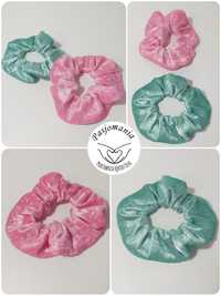 Welurowe scrunchies 2 szt.