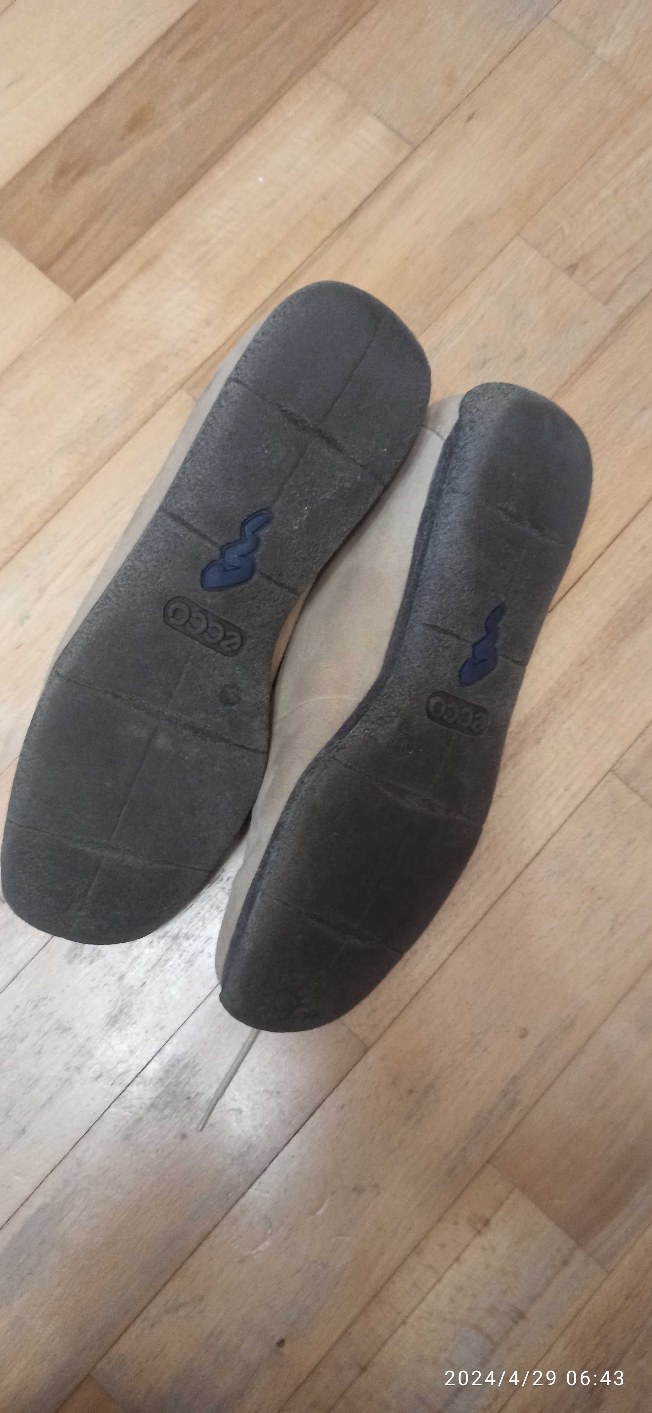 Мужские туфли 42 размер фирмы Ecco