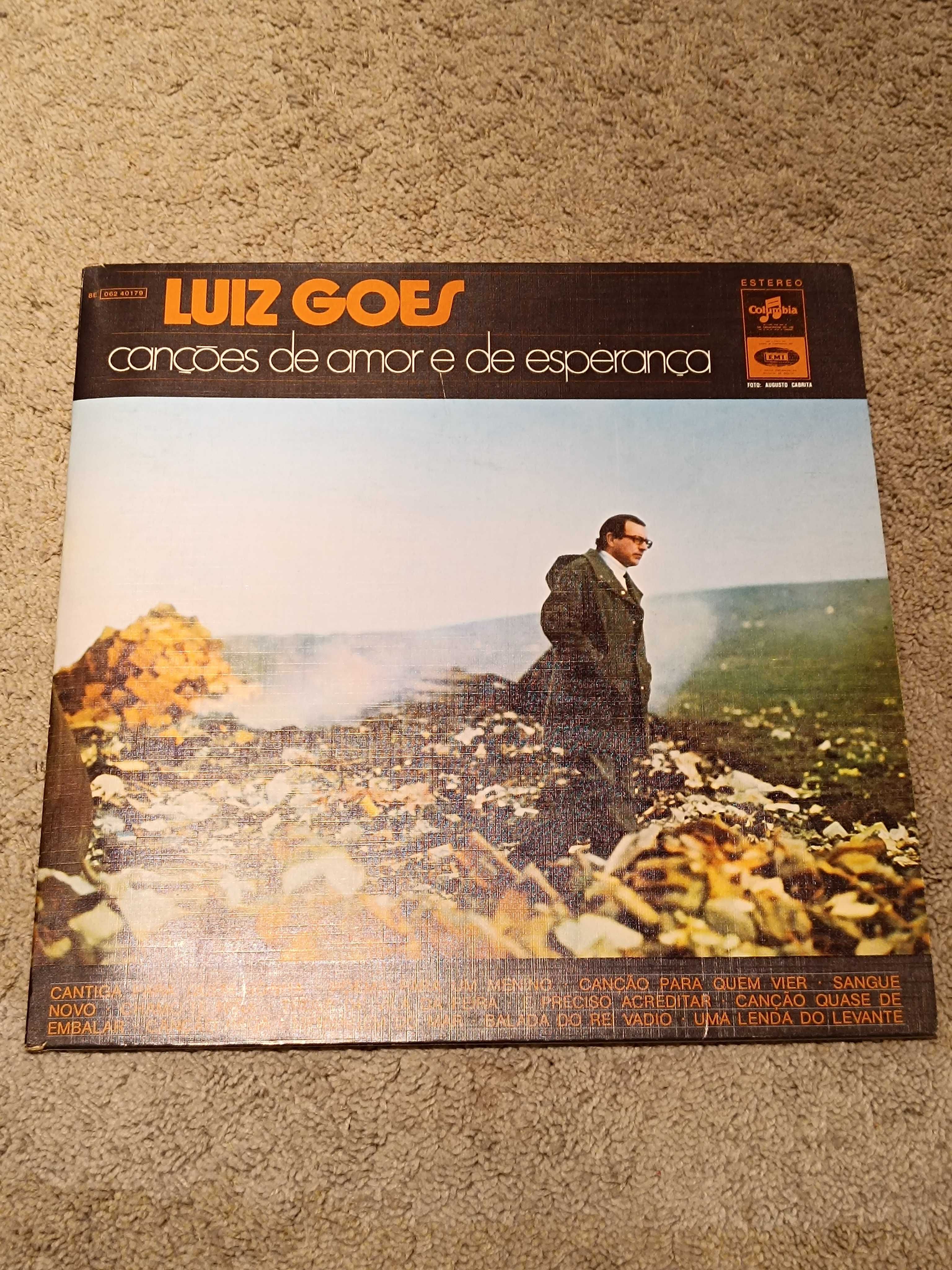 Disco Vinil "Luiz Goes Canções de Amor e de Esperança"