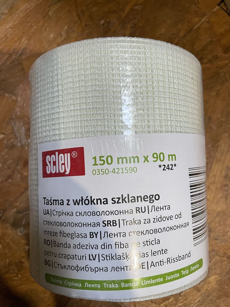 Taśma z włókna szklanego, siatka