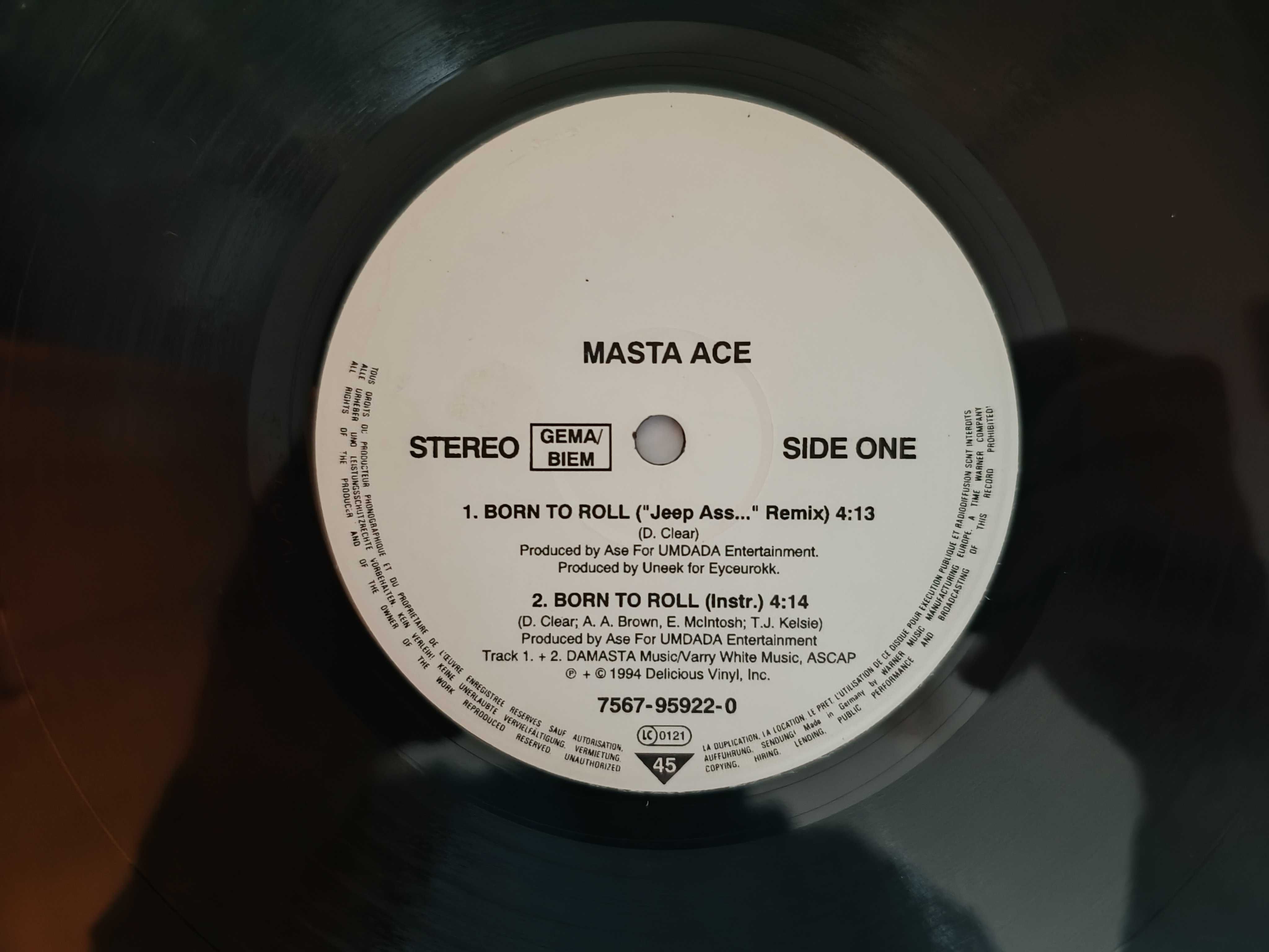 Masta Ace - Born To Roll 12'