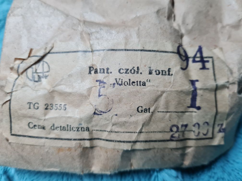Nowe Pantofle buty czółenka Violetta PRL r36 37
