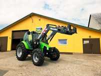 Deutz-Fahr AGROTRON 4.95 k90 100 K420 M 95  Świeżo Sprowadzony Deutz Agrotron 4.95 z Ładowaczem Ładny
