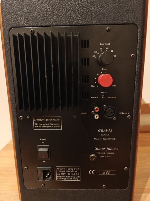 Sonus Faber Gravis Domus ( subwoofer )