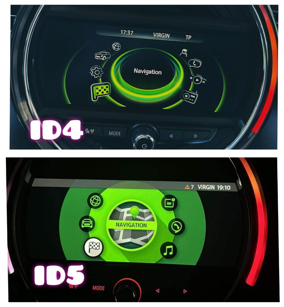 BMW Mini CarPlay aktualizacja konwersja kodowanie Evo id4 id6 id7 id8