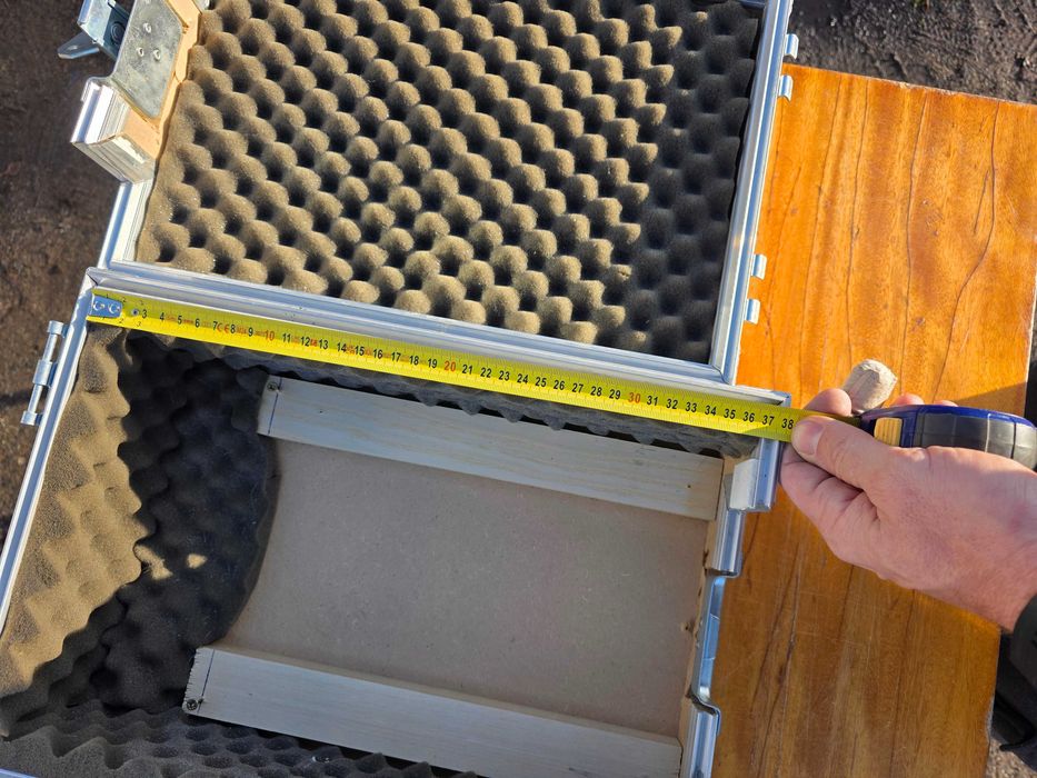 36x24x14 case walizka flightcase KUFEREK skrzynia FAKTURA