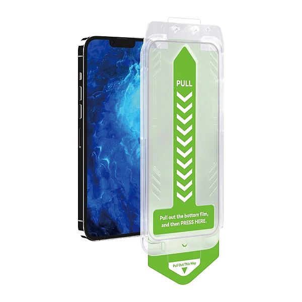 Szkło hartowane 9H z ramką montażową do iPhone 13 Pro Max Wozinsky Pre