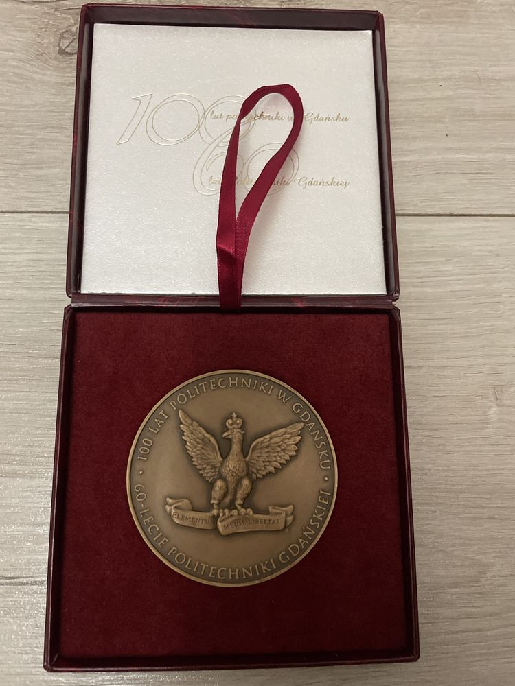 Medal 100 lat Politechniki Gdańskiej