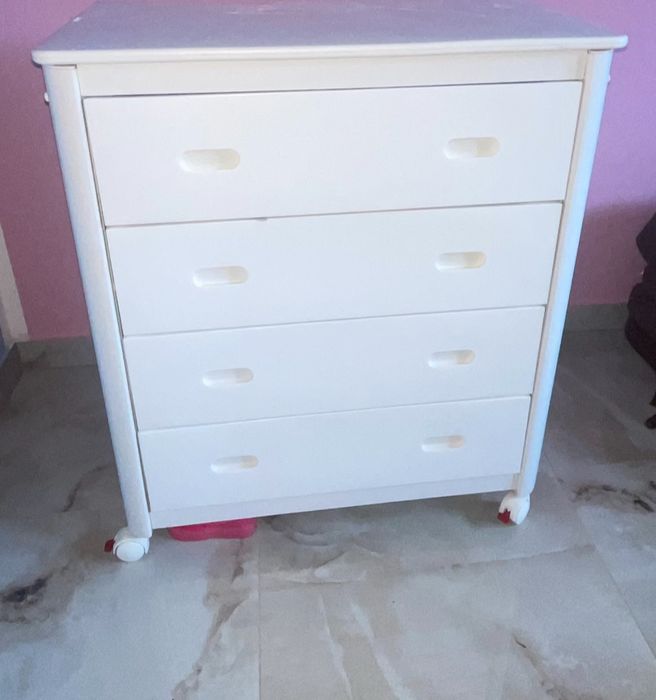 SUPER OFERTA komoda plus wanienka przewijak z regalem na kosmetyki