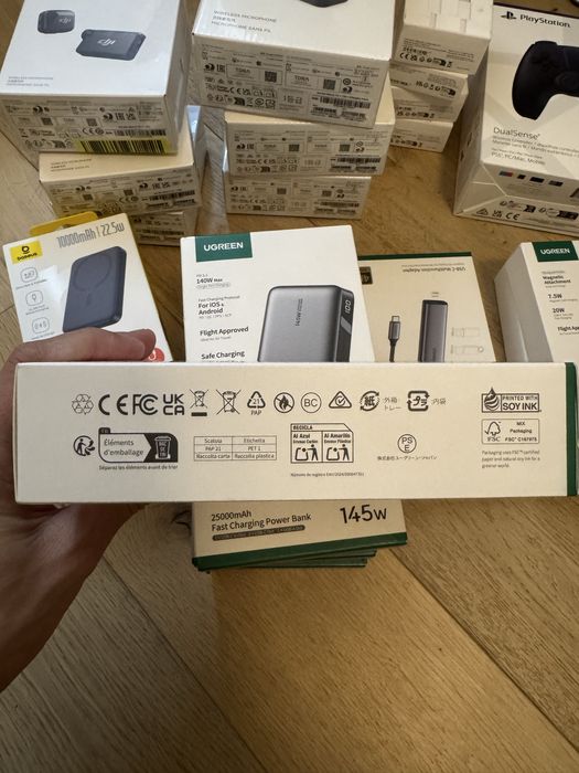 Павербанк  Power Bank UGREEN PB205 25000mAh 145W Grey