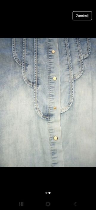 Koszula damska jeansowa