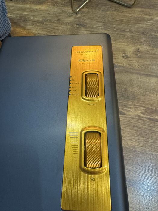 Klipsch The Fives McLaren Edition, stan idealny, komplet, zamiana