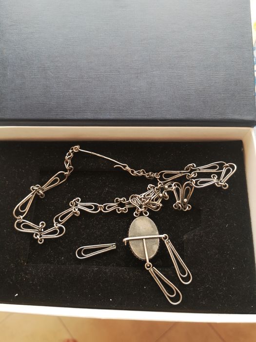 Кольє із срібла, виготовлене в 1976 році за індивідуальним замовленням