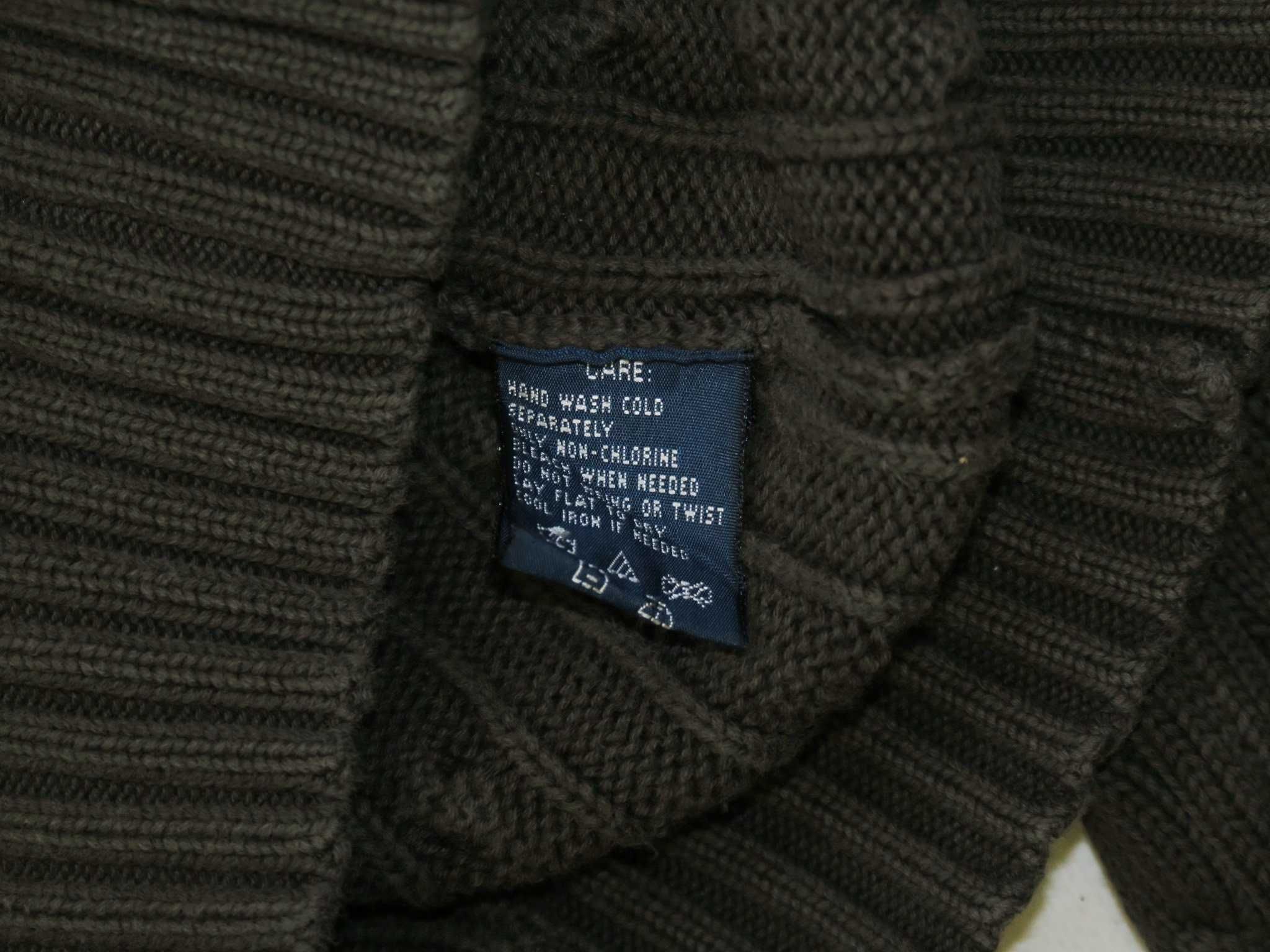 Ralph Lauren sweter z warkoczem damski M