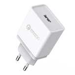 Ugreen Cd122 szybka ładowarka sieciowa Quick Charge 3.0/18w 3a Usb bia