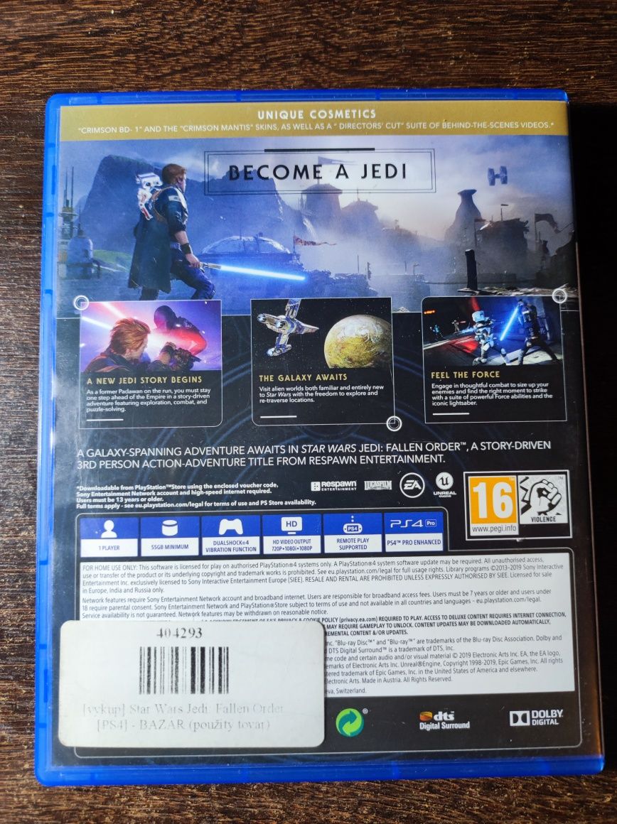 Jedi Upadły Zakon Deluxe Edition | Gra PS4
