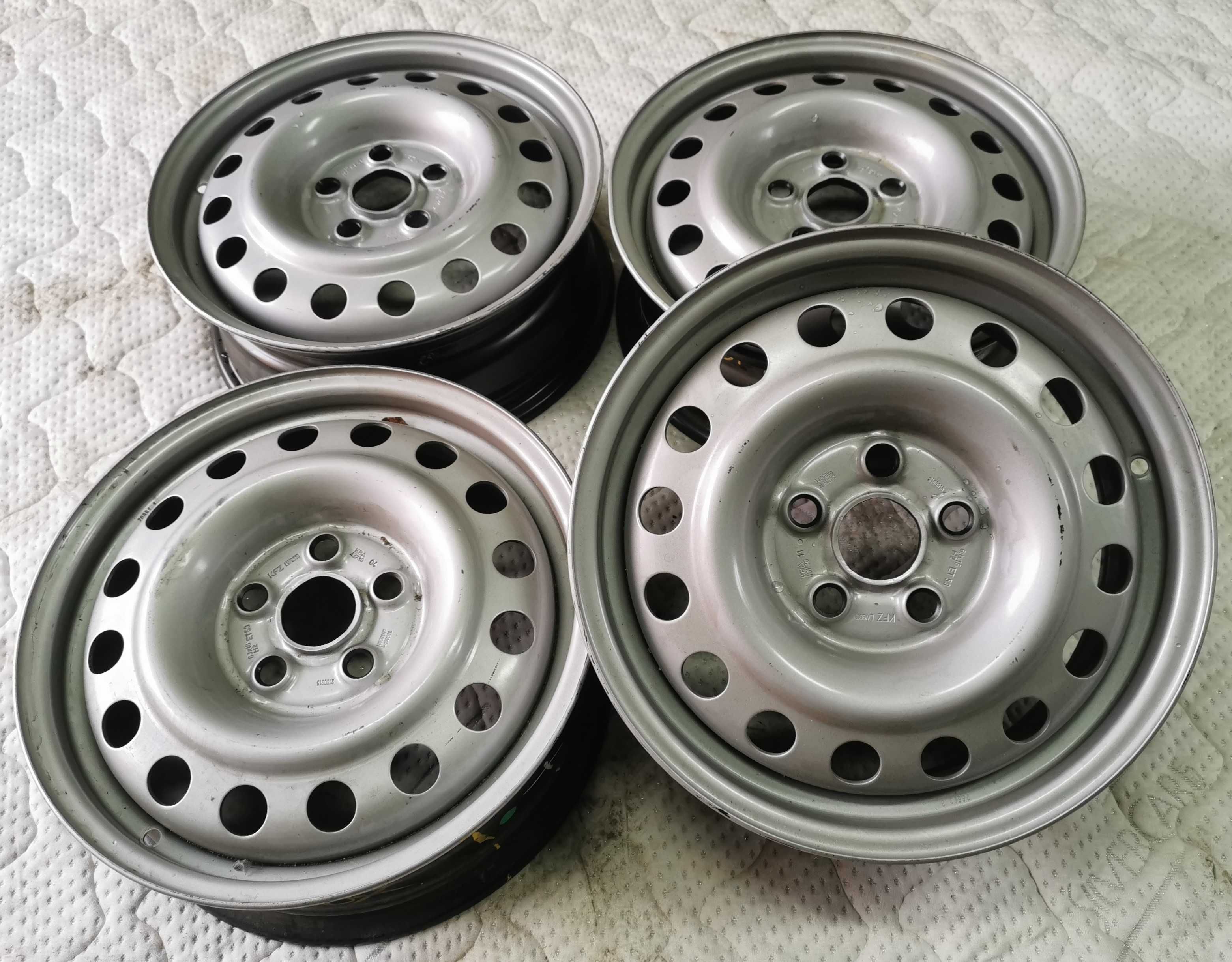 4x felgi stalowe 16 Ford Galaxy VW Sharan T4 Seat Alhambra 5x112 ET53