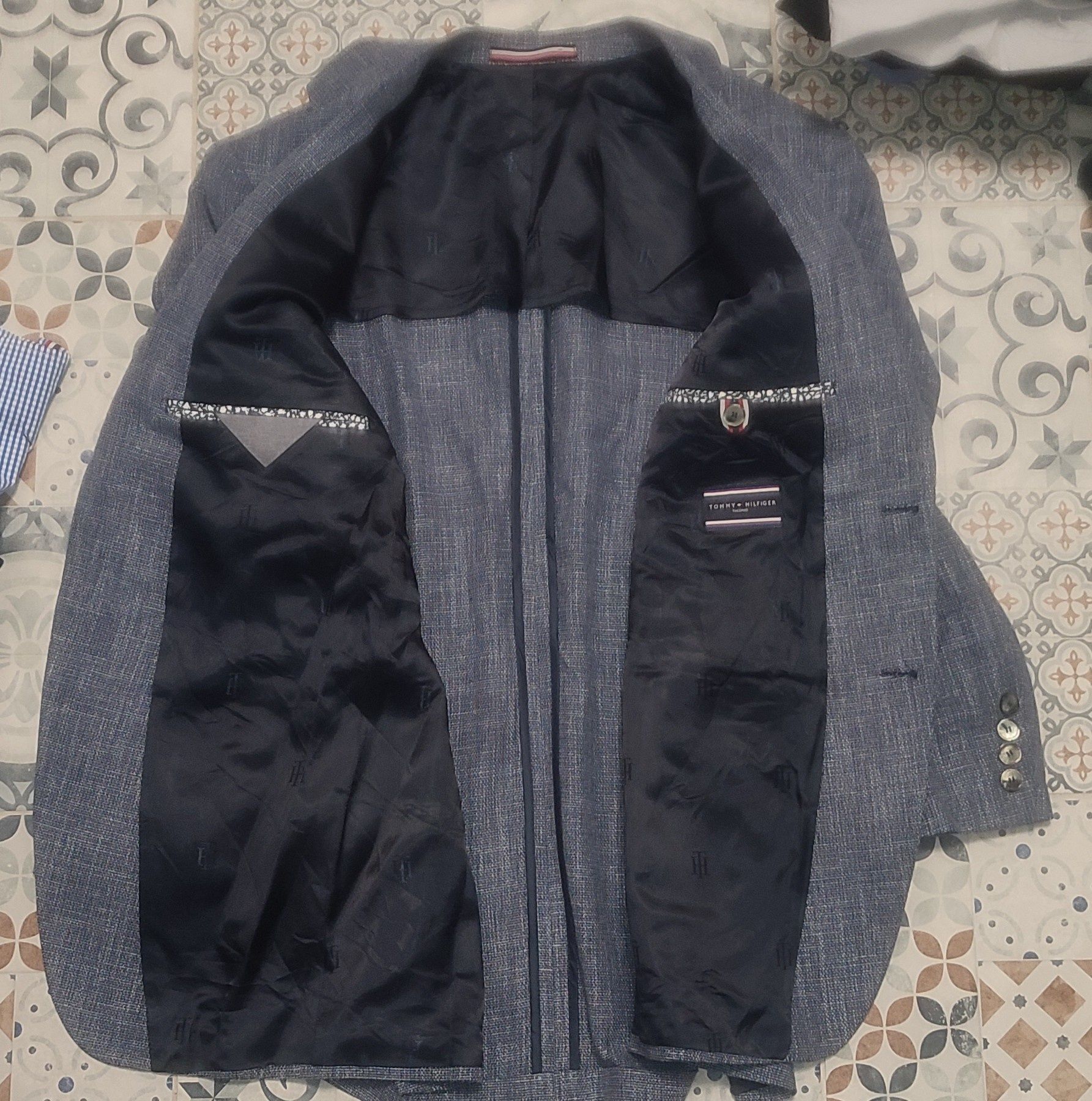 Marynarka Tommy Hilfiger r. 48 / M len wełna