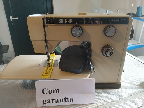 Máquina de costura com garantia monofásica revisão feita.