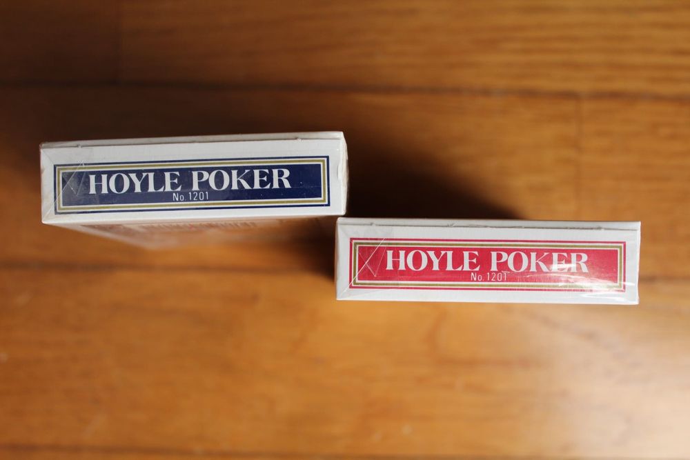 Baralho de cartas Hoyle (made in USA) selado