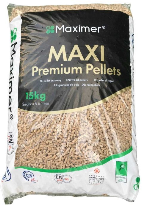 Pellet drzewny BIOTECHNIK Seven MAXIMER Biopelet Olczyk Drewno Brykiet
