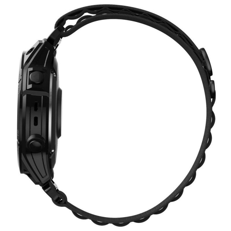 Tech-Protect Nylon Pro Garmin Fenix 5 / 6 / 6 Pro / 7 Black