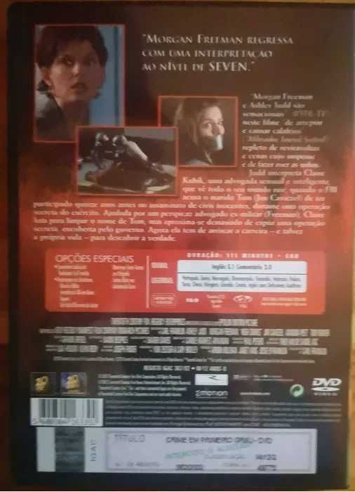 DVD "Crime Em Primeiro Grau"