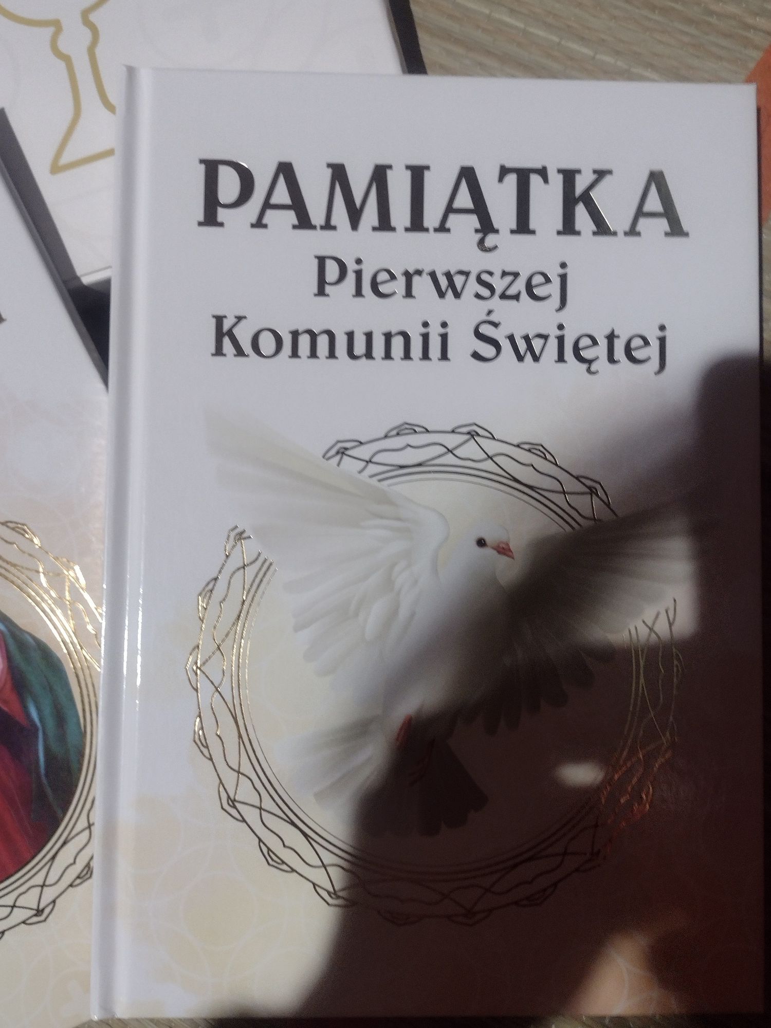 Zestaw komunijny/ Pamiątka Pierwszej Komunii Świętej+ Biblia/ NOWY